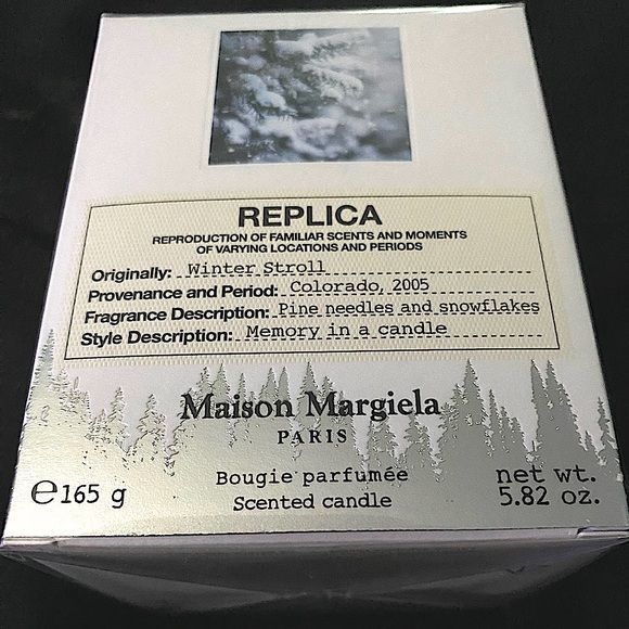 MAISON MARGIELA - ‘REPLICA’ •WINTER STROLL• SCENTED CANDLE (165g/5.82oz) **NEW** - Picture 15 of 16